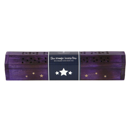 Star Wooden Bergamot Incense Box Set image 1