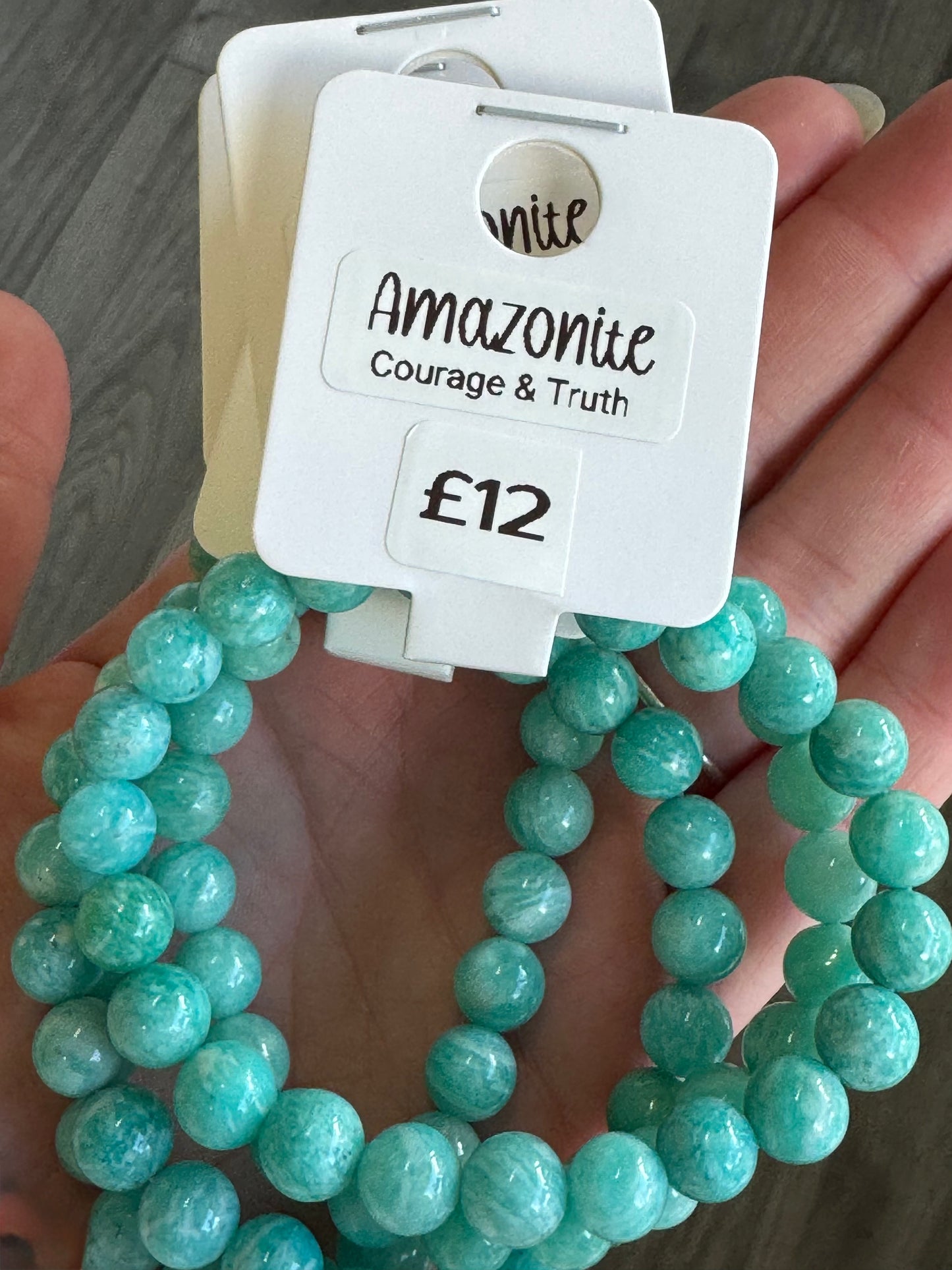 Amazonite Beaded Stretch Bracelet