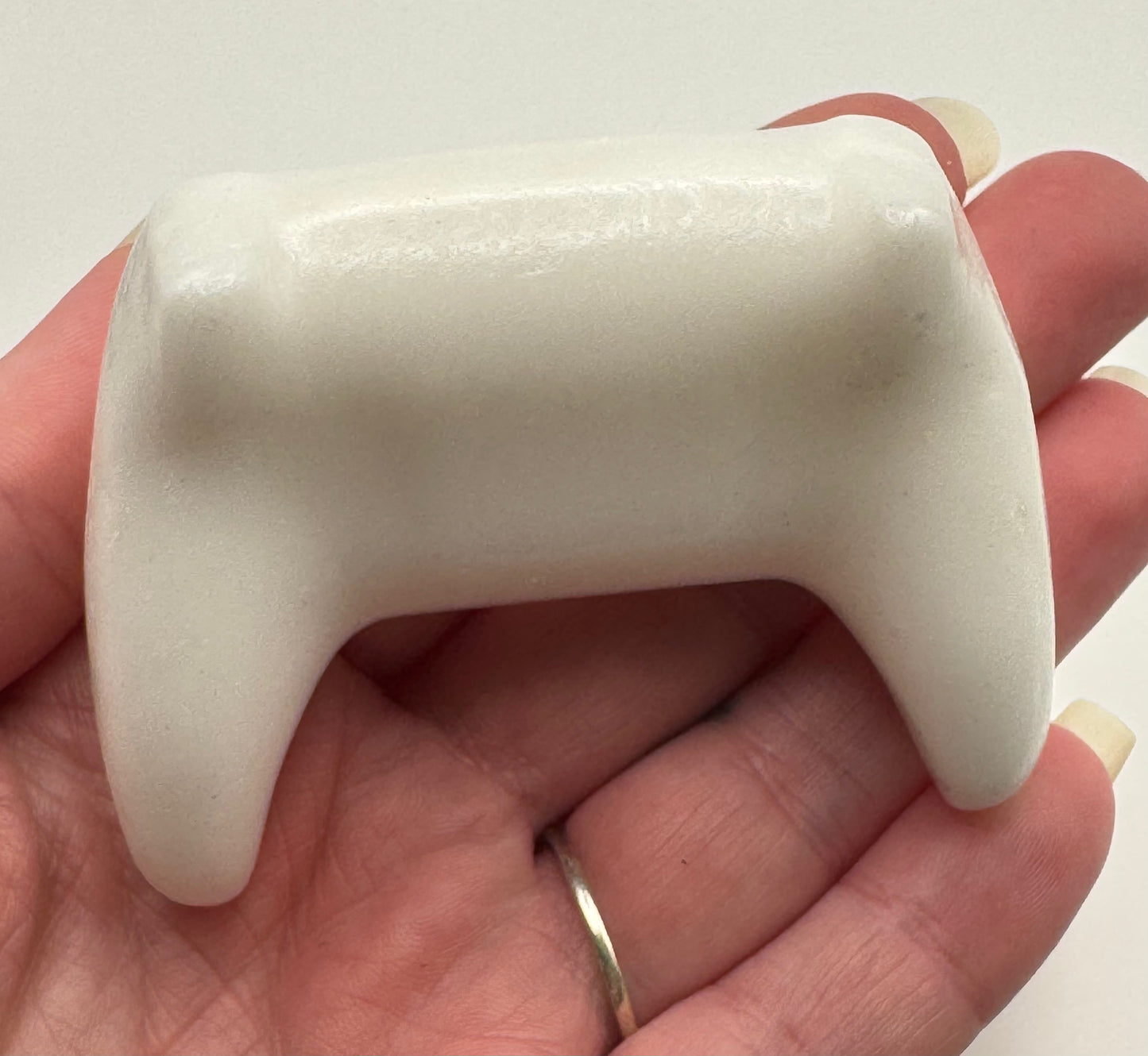 White Jade Crystal Game Controller