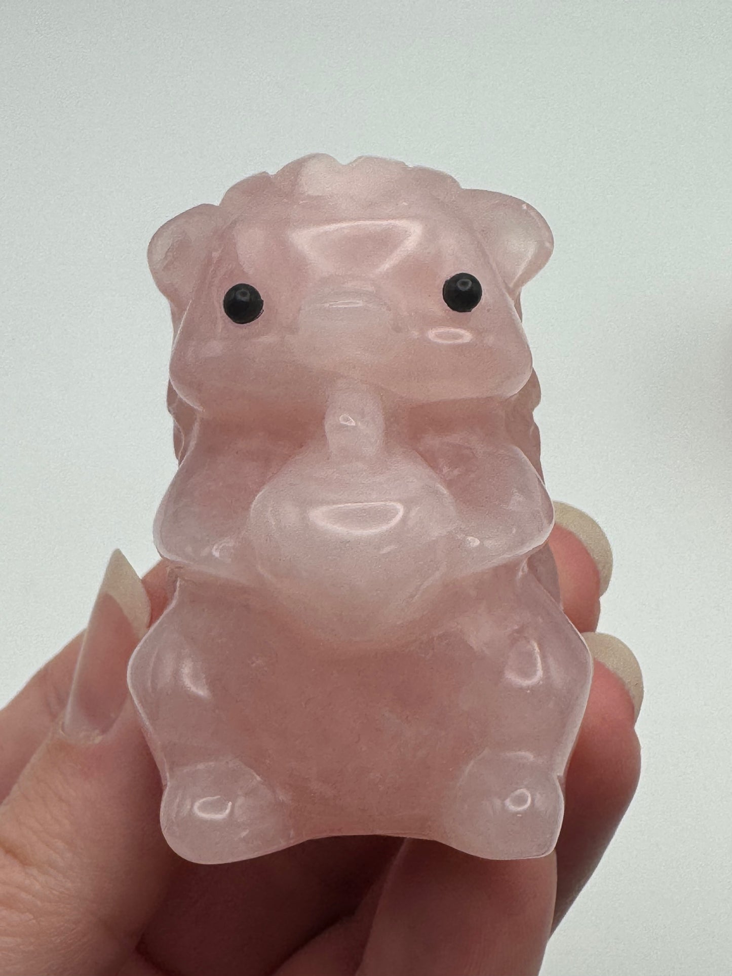 Rose Quartz Hedgehog