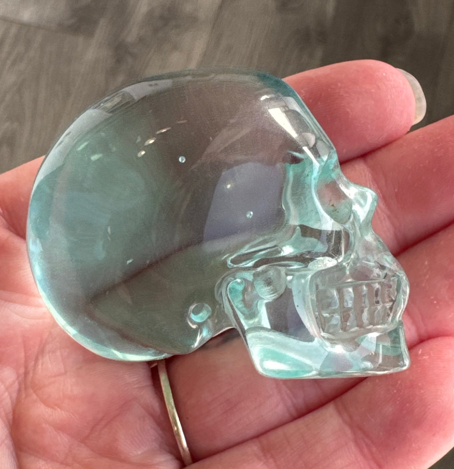 Ocean Obsidian Skull