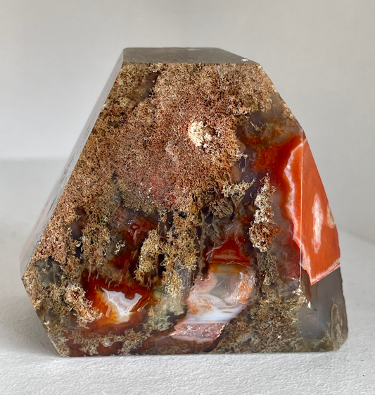 Carnelian x Moss Agate Freeform image 1