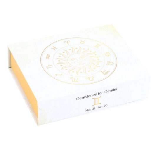 Gemini Zodiac Crystal Gemstone Set image 1