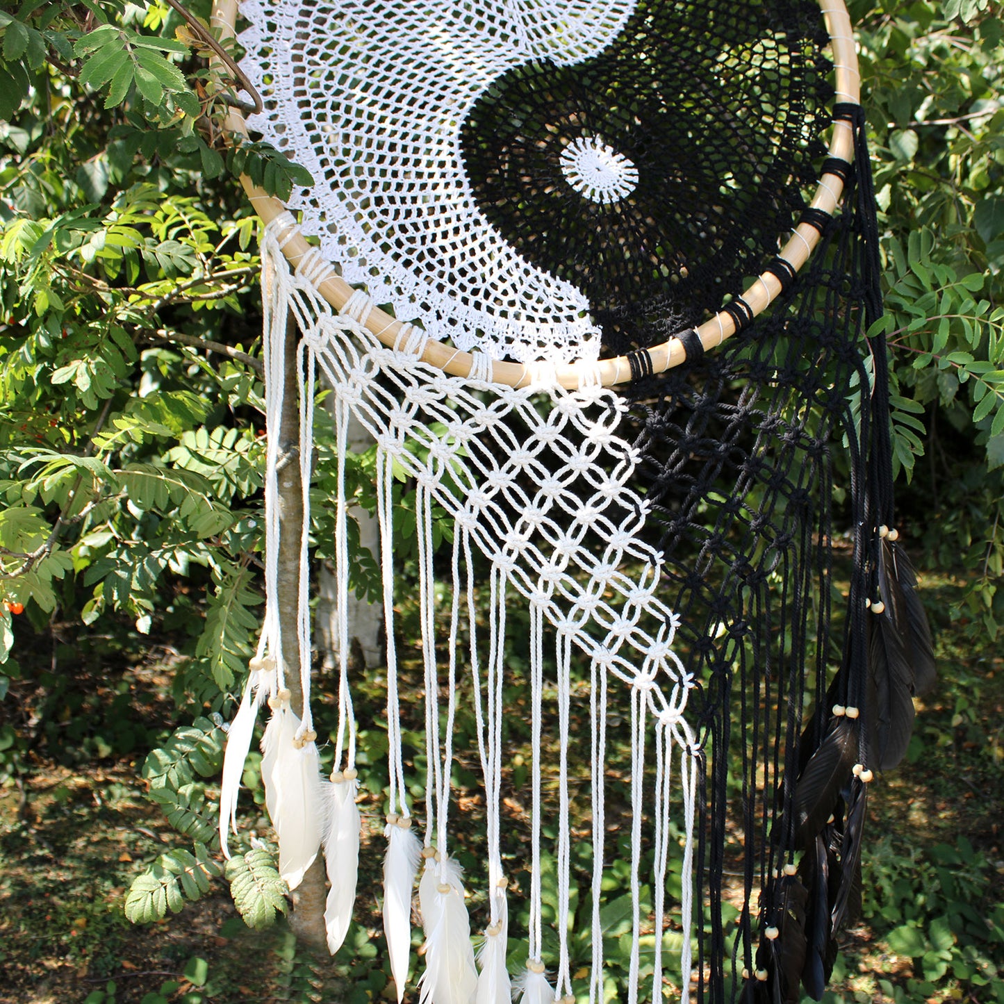 Bali Dreamcatchers - Extra Large Ying Yang image 3