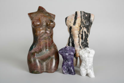 Pink Zebra Jasper Man Body image 0