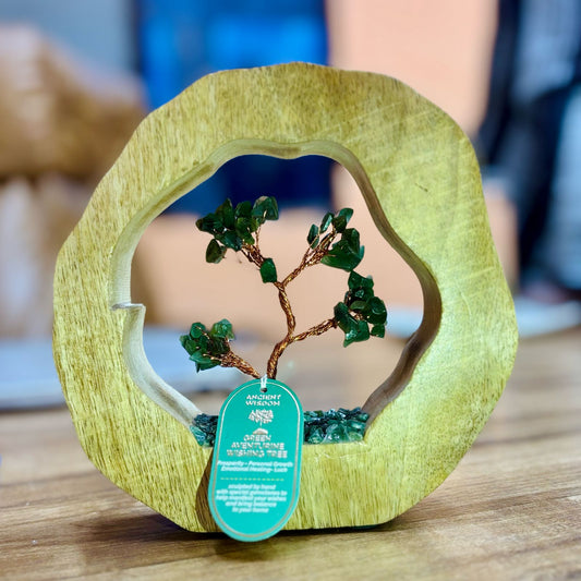 Green Aventurine Gemstone Tree