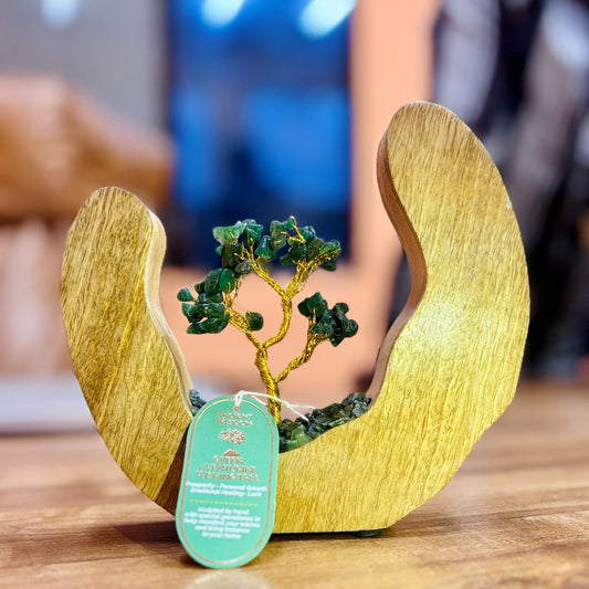 Green Aventurine Gemstone Tree