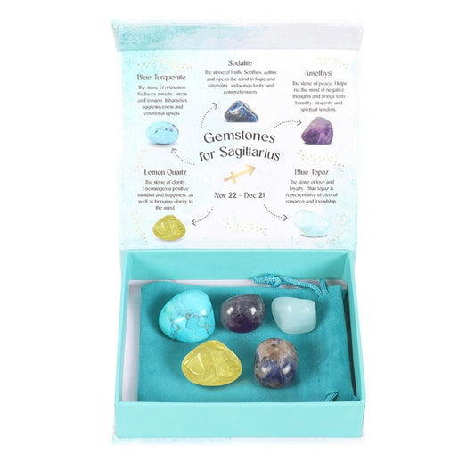 Sagittarius Crystal Gemstone Set image 0