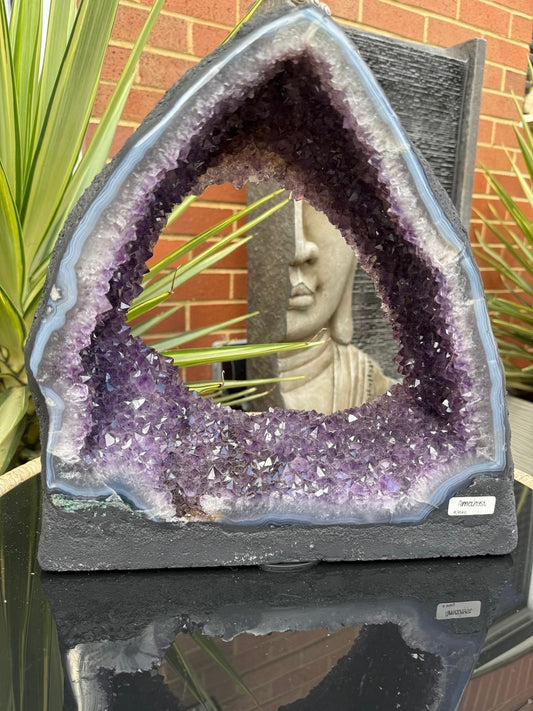 Brazilian Amethyst Cathedral Geode
