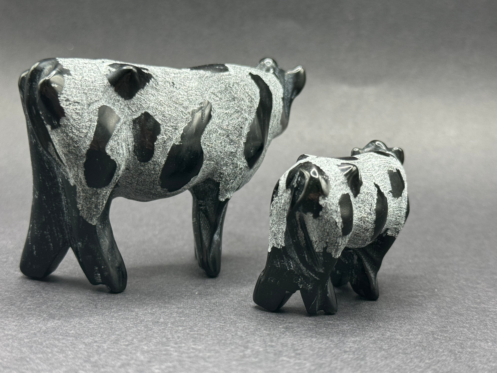 Black Obsidian Cow image 2