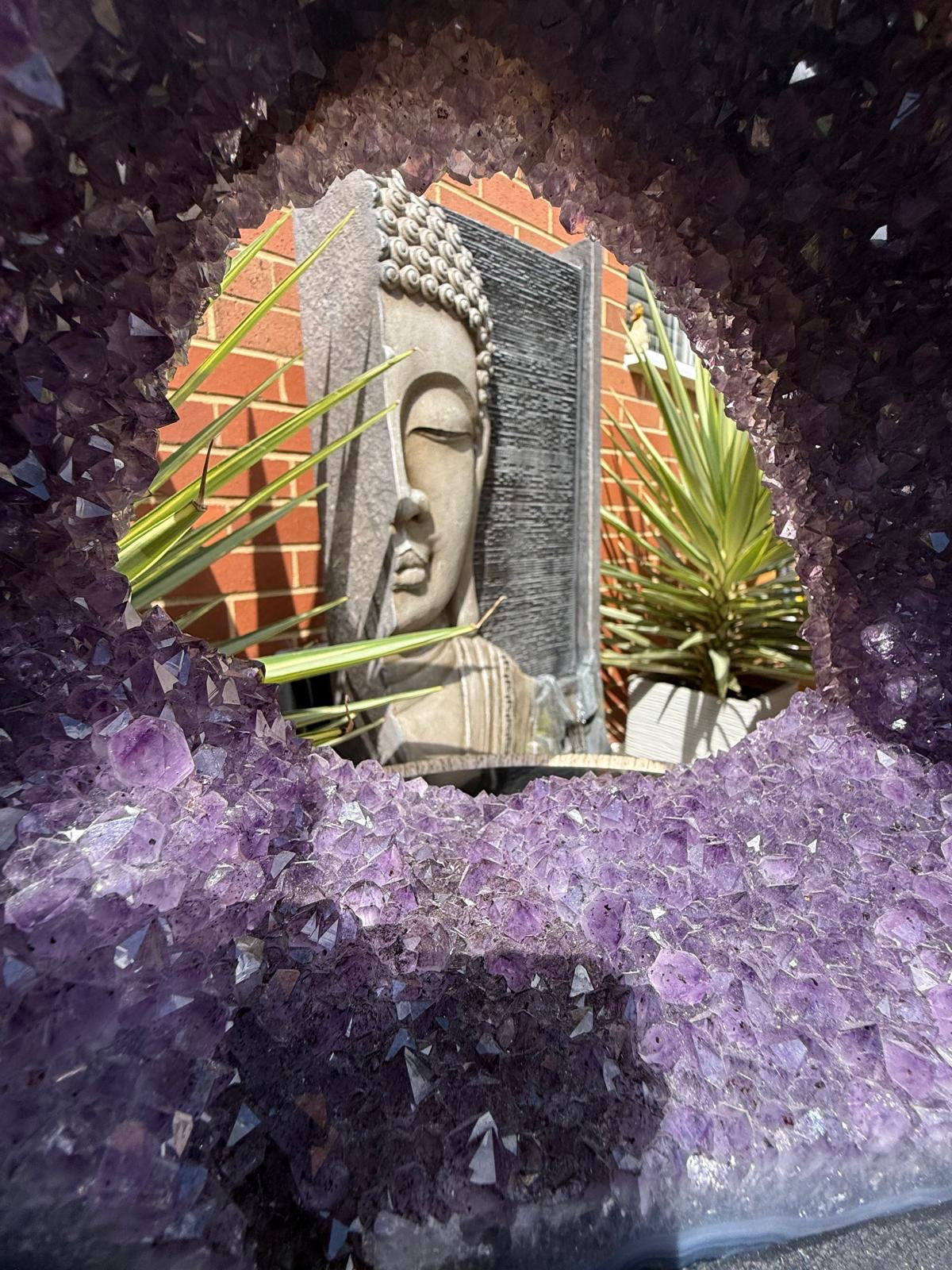 Brazilian Amethyst Cathedral Geode - 8.96kg