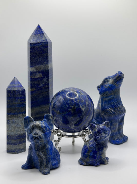 Lapis Lazuli Wolf image 0