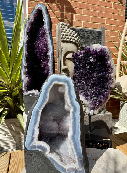 Brazilian Amethyst Cathedral Geode