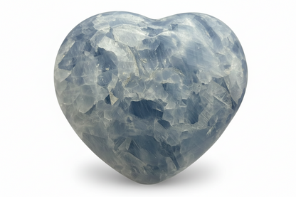 Blue Calcite Heart image 1