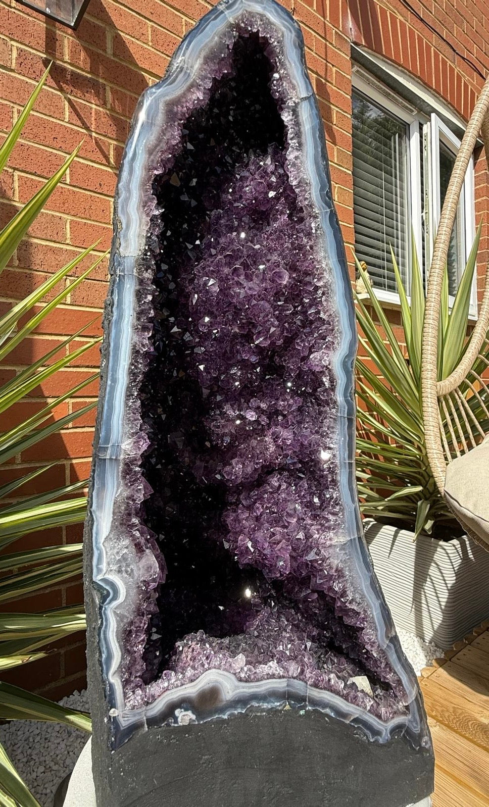 Brazilian Amethyst Cathedral Geode