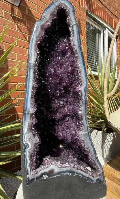 Brazilian Amethyst Cathedral Geode