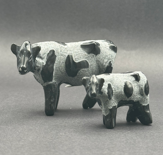 Black Obsidian Cow image 0