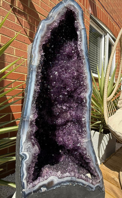 Brazilian Amethyst Cathedral Geode