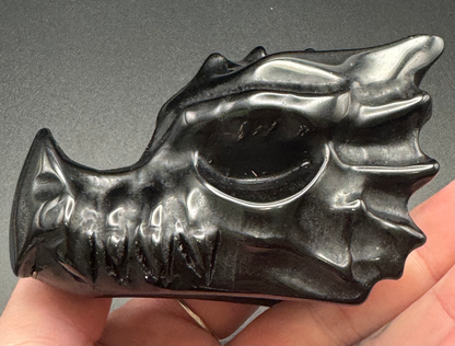 Obsidian Dragon Skull image 6