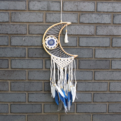 Protection Dream Catcher - Macrame Moon image 3