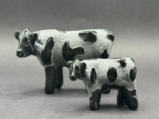 Black Obsidian Cow image 1