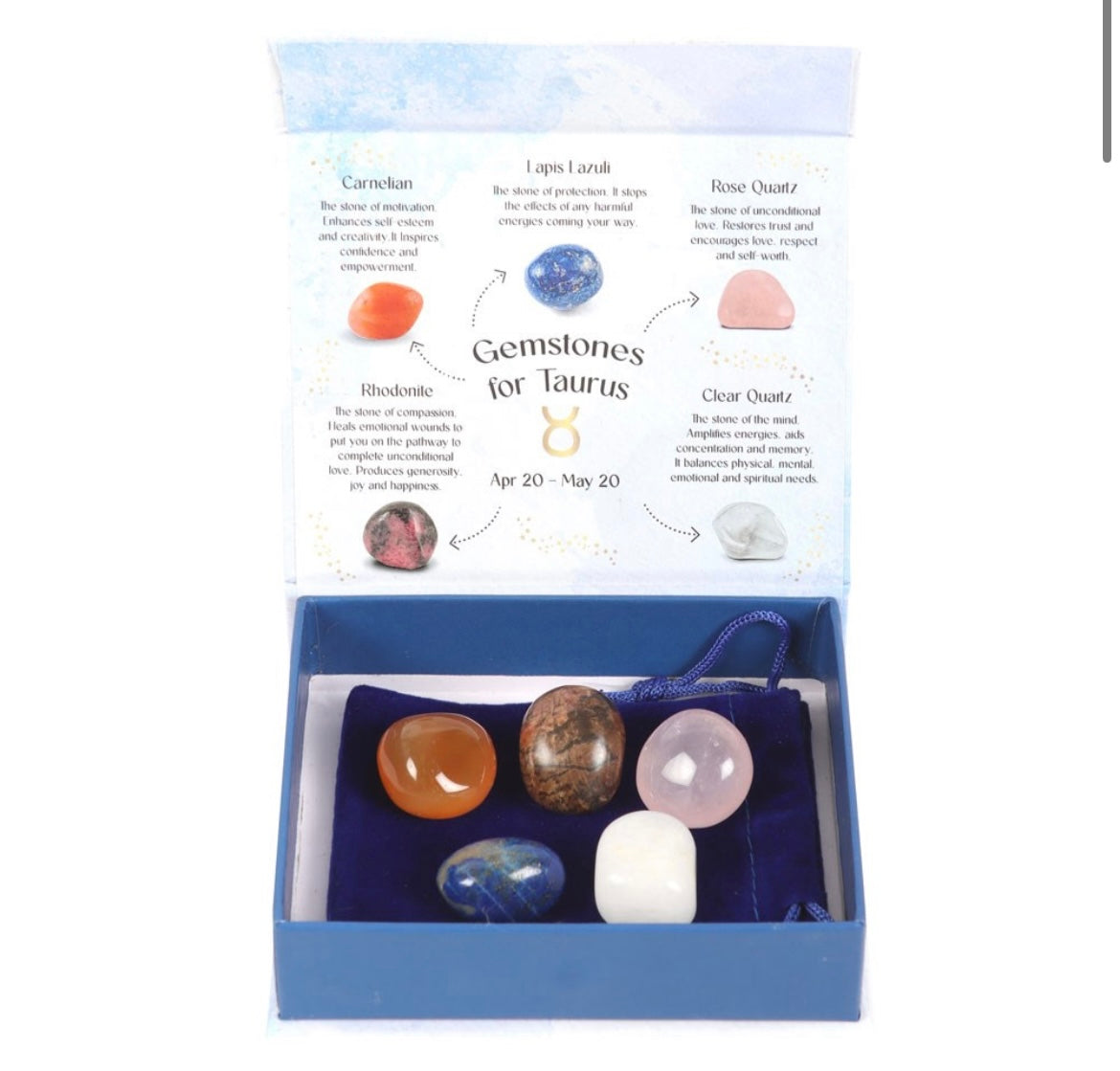 Taurus Crystal Gemstone Set image 0