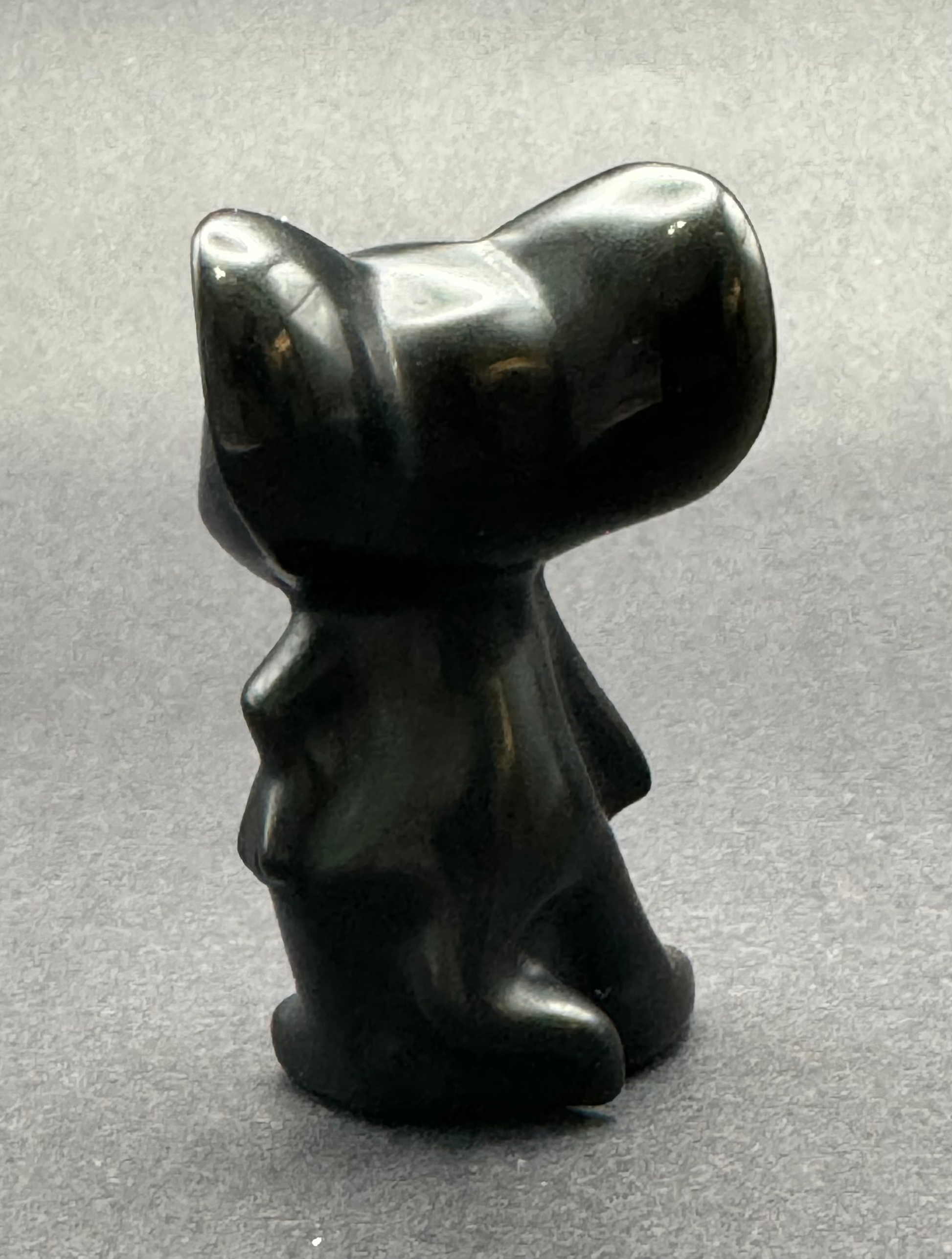 Black Obsidian Cat & Mouse image 4