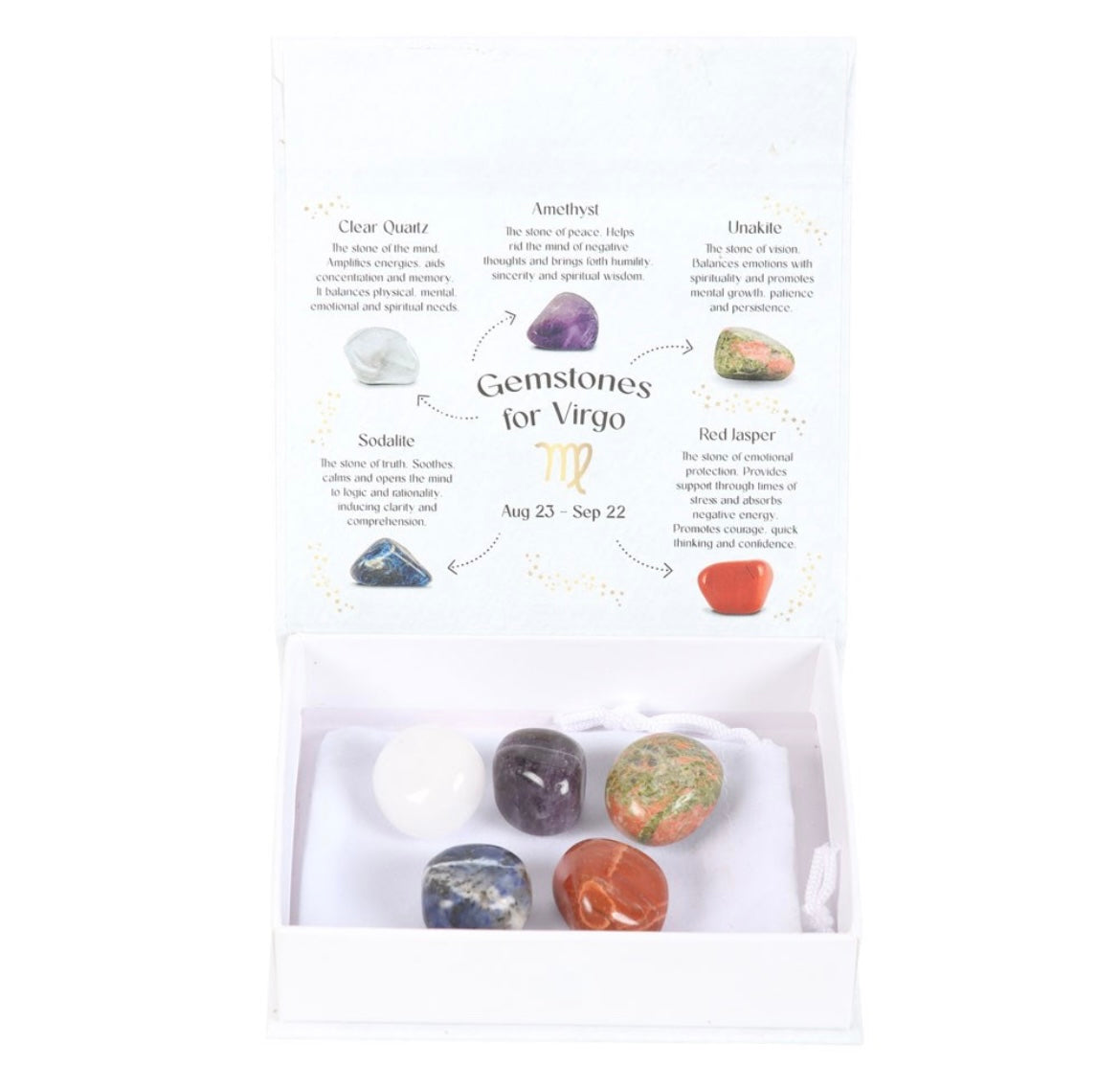 Virgo Crystal Gemstone Set image 0