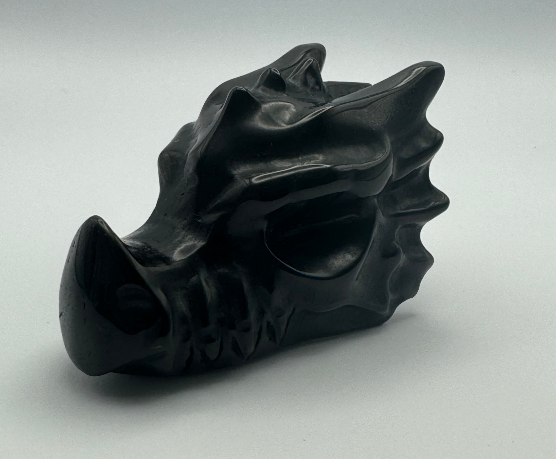 Obsidian Dragon Skull image 4