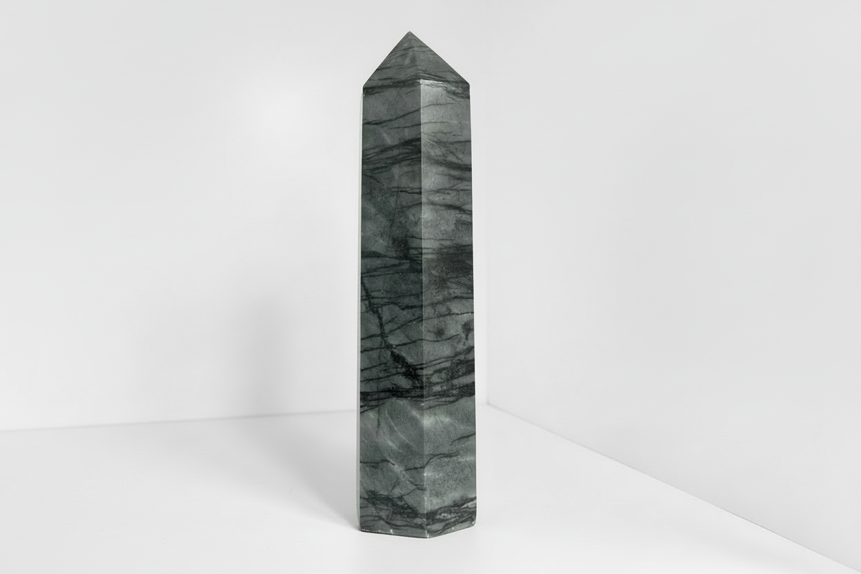 Grey Picasso Jasper Tower image 0