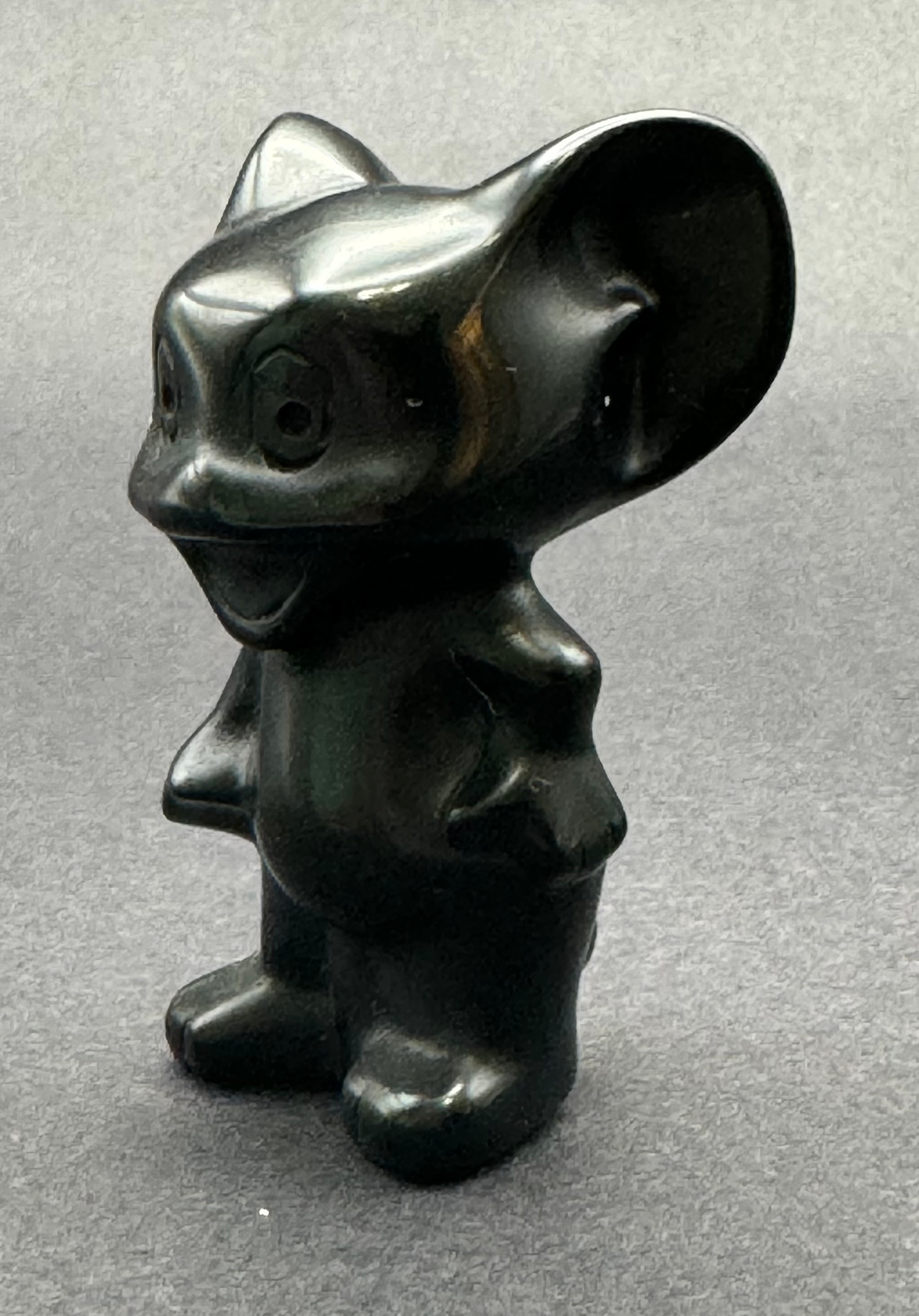 Black Obsidian Cat & Mouse image 3