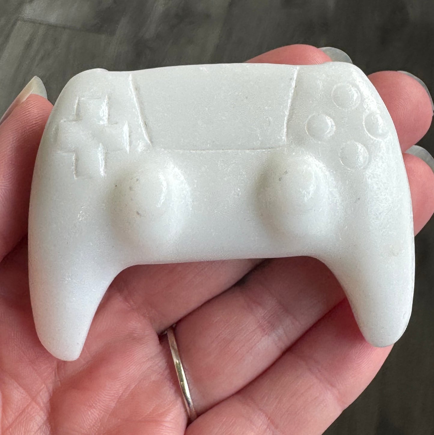 White Jade Crystal Game Controller