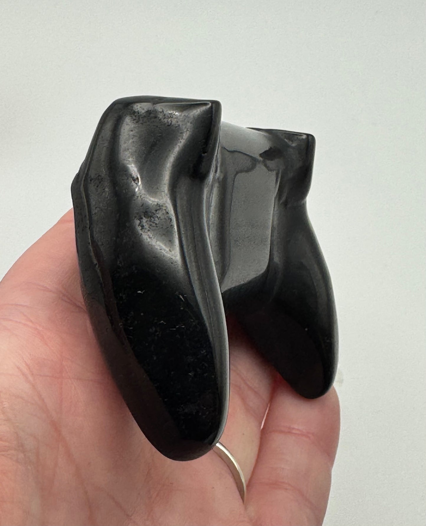 Black Obsidian Crystal Game Controller