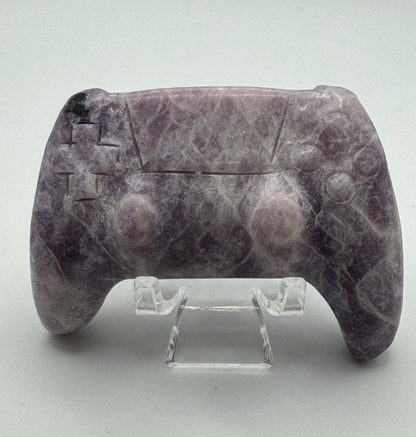 Lepidolite Crystal Game Controller