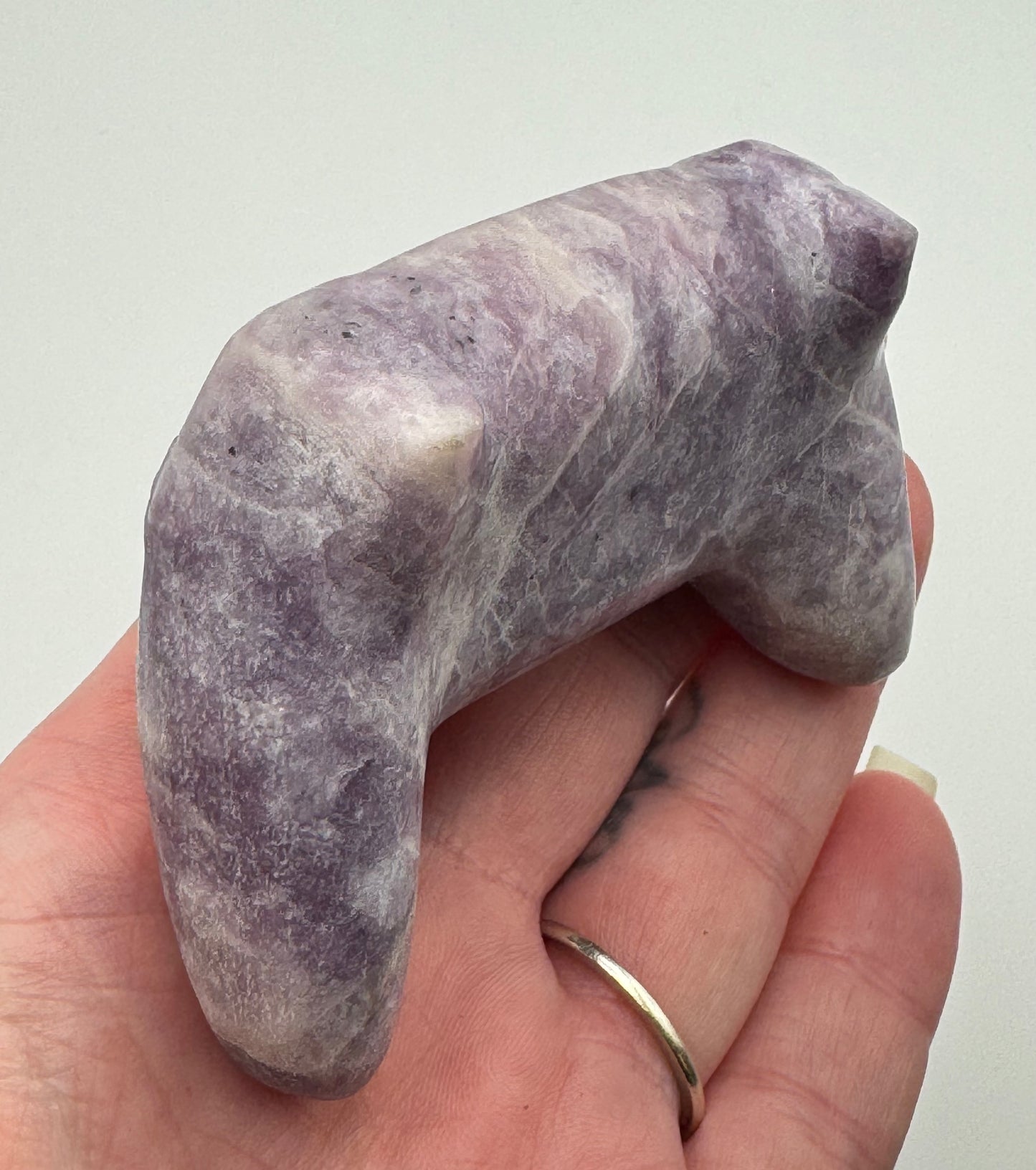 Lepidolite Crystal Game Controller