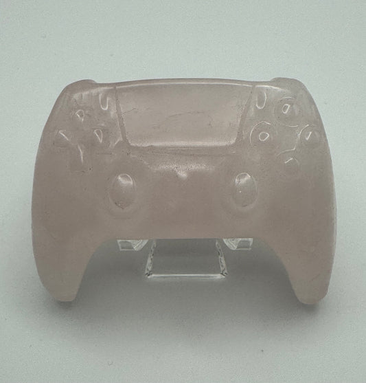 Rose Quartz Crystal Game Controller