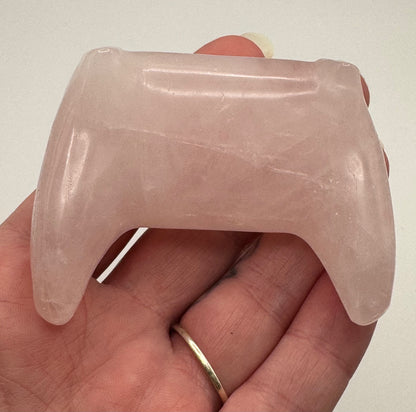 Rose Quartz Crystal Game Controller