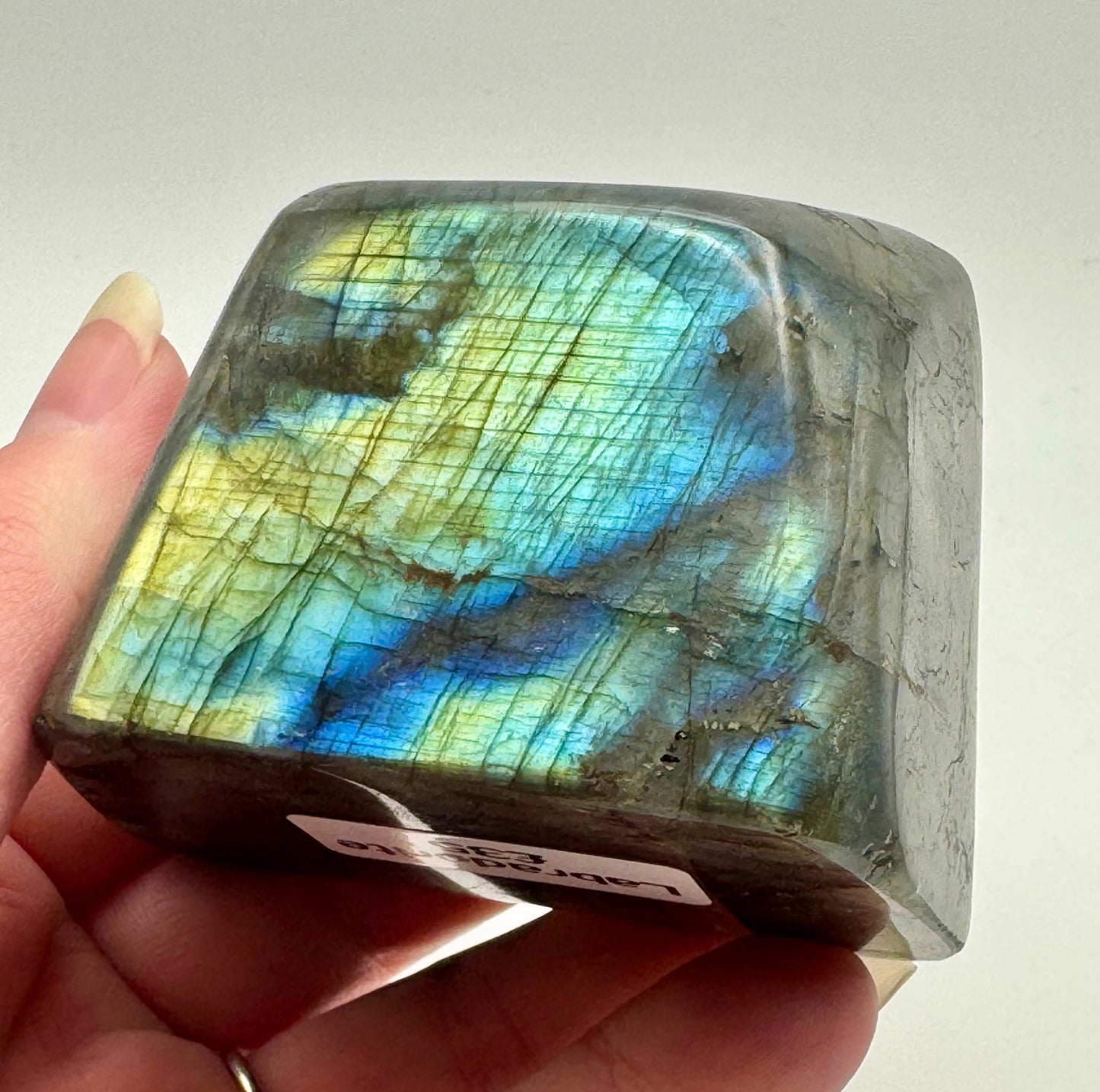 Labradorite Freeform - Blue & Golden Flash