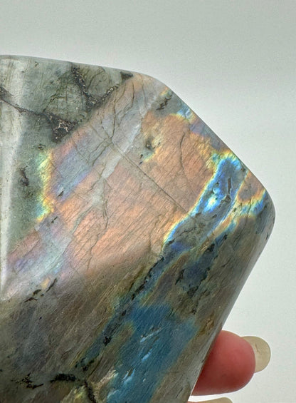 Labradorite Freeform - Purple Flash