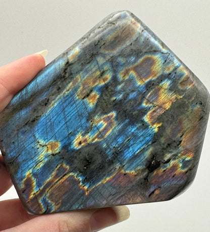 Labradorite Freeform - Purple Flash