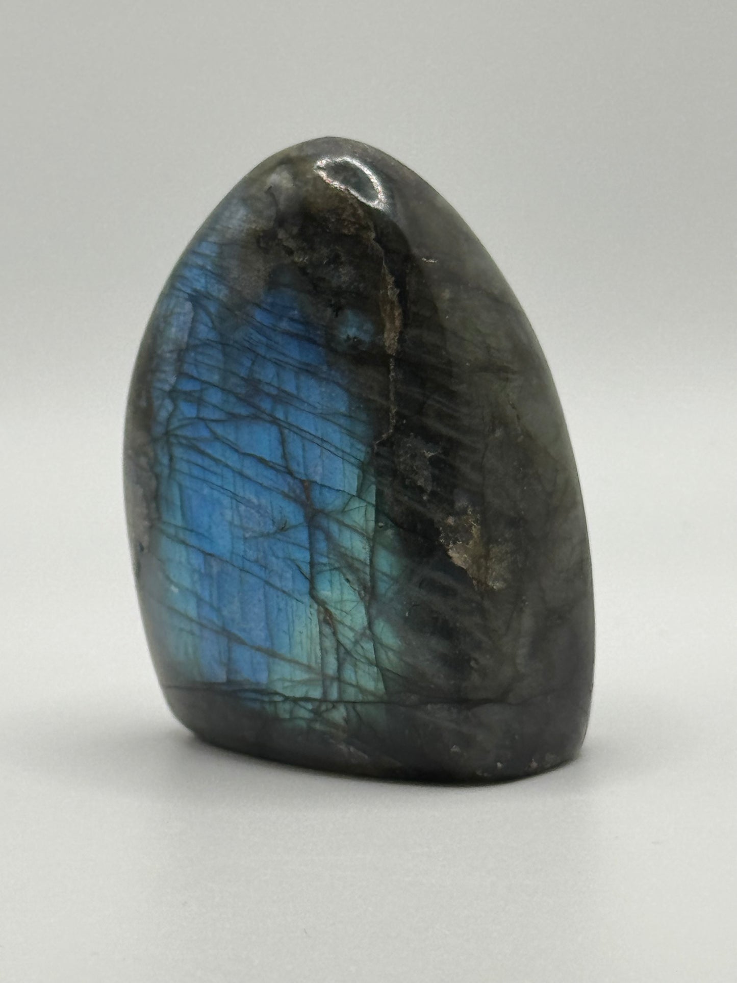 Labradorite Freeform - Soft Blue & Green Flash