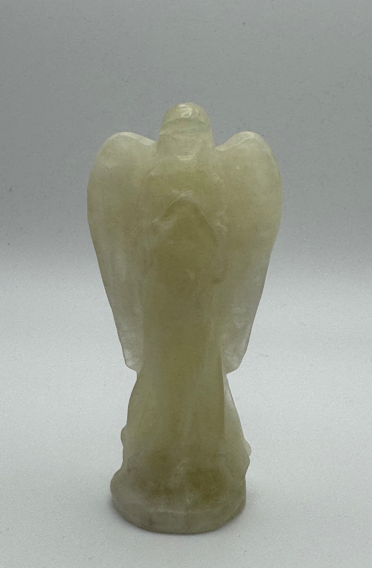 Natural Citrine Praying Angel Carving
