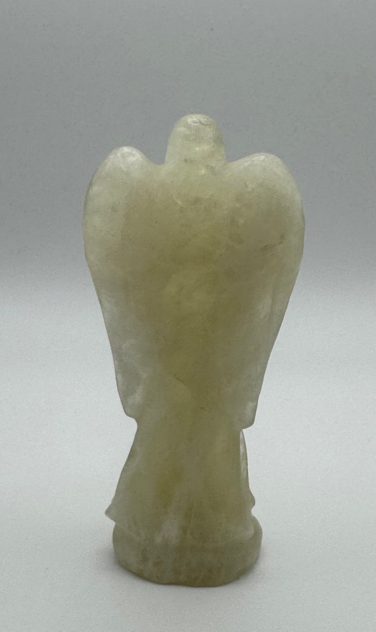 Natural Citrine Praying Angel Carving