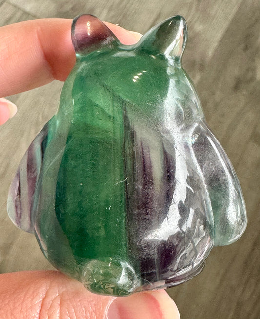 Fluorite Forest Spirit Carving