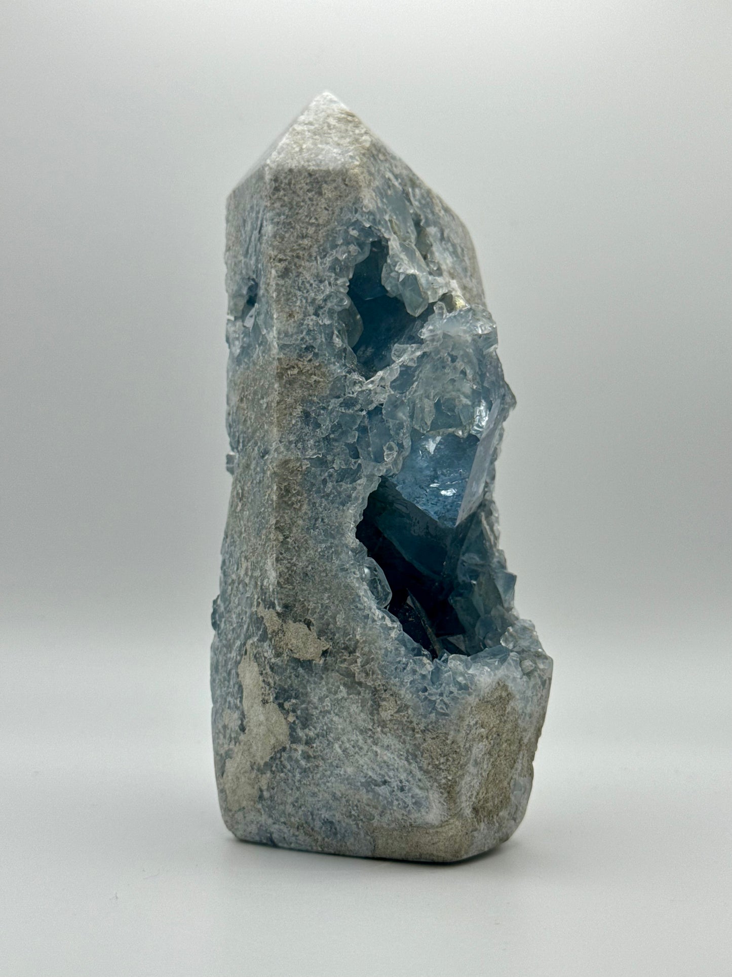 Celestite (Celestine) Crystal Cluster
