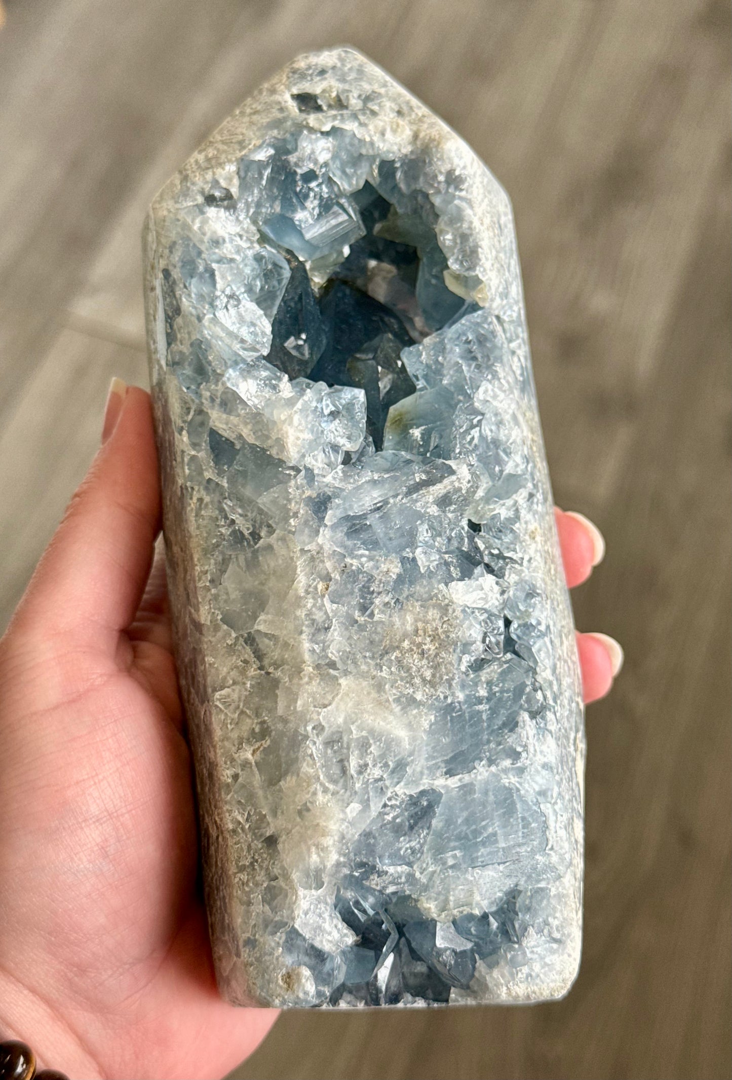 Celestite (Celestine) Crystal Cluster