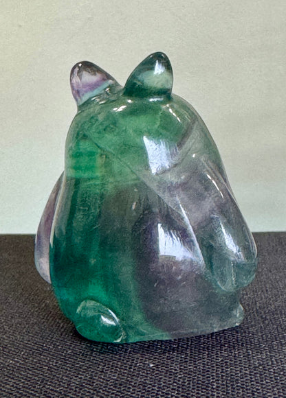 Fluorite Forest Spirit Carving