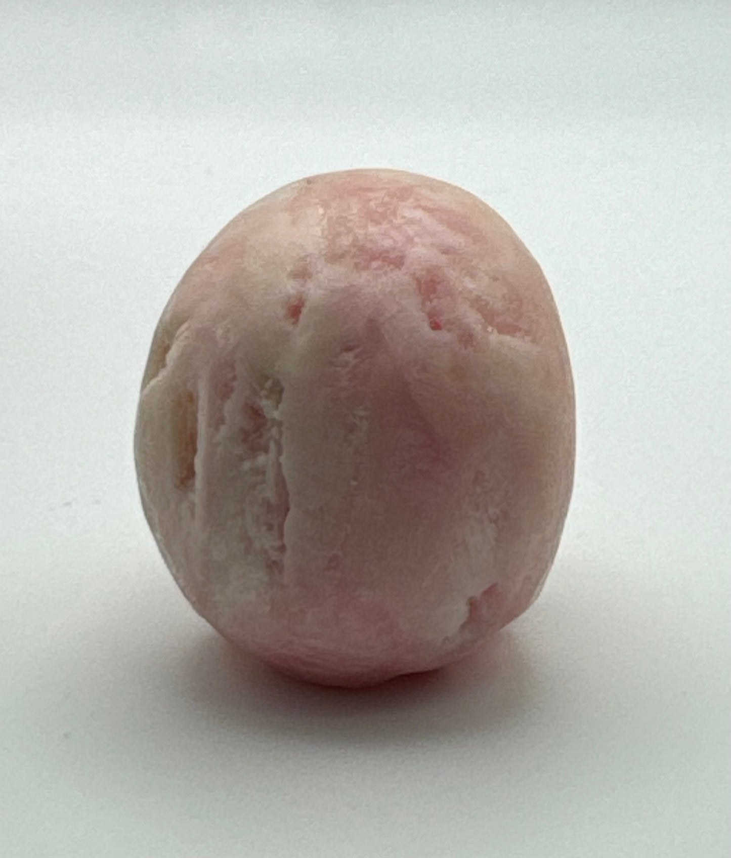 Pink Aragonite Skull – Small Hand Carved