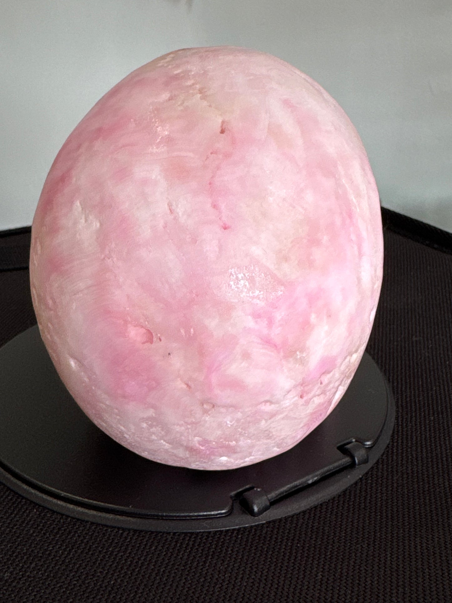 Pink Aragonite Skull – Large