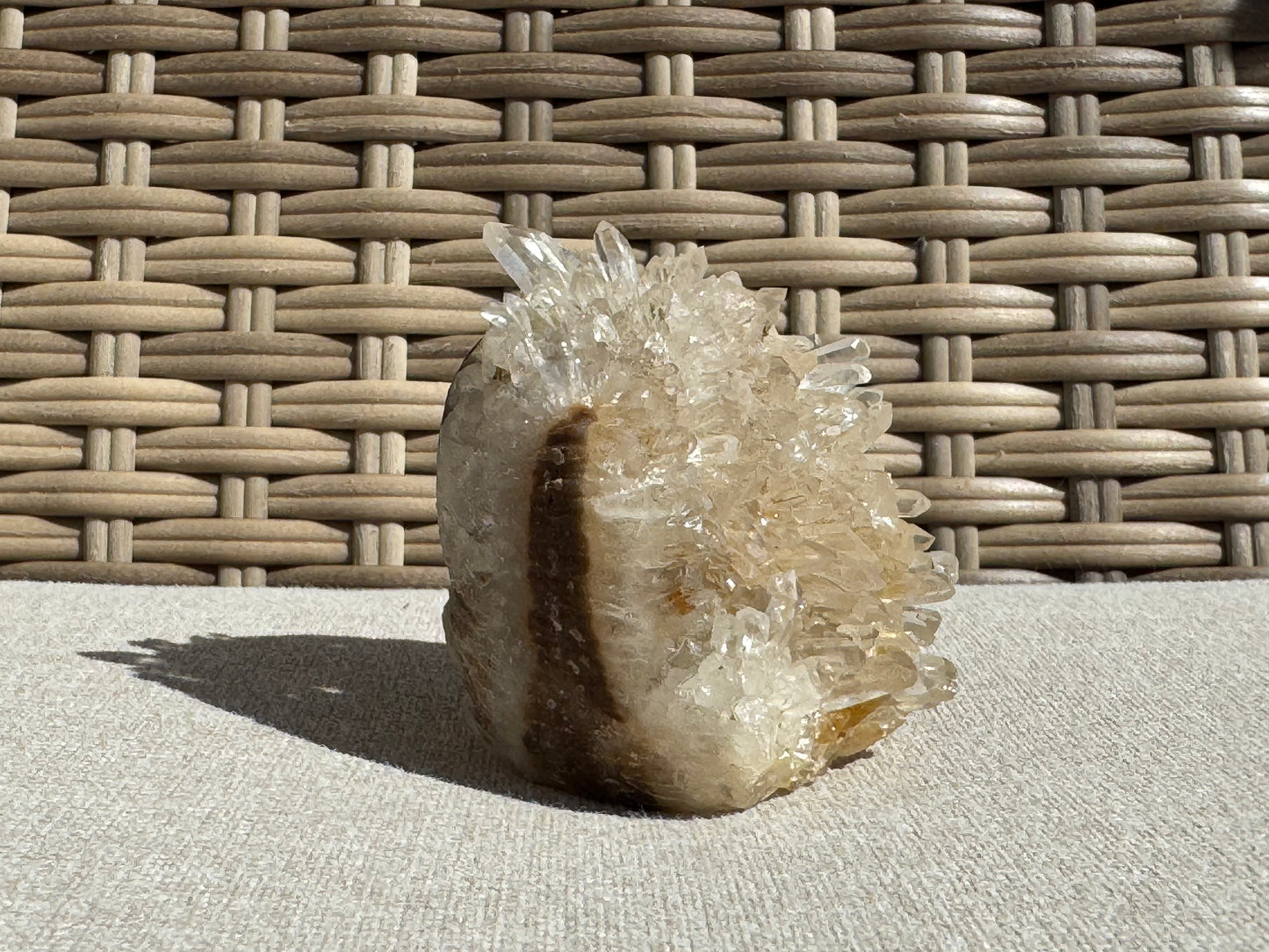 Clear Quartz Hedgehog Carving